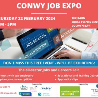 🚀 Exciting News! 🌟 Join us at the Conwy Job Expo tomorrow! 🌐 Discover diverse career opportunities with Achieve More Training, a leading Work-Based Learning provider in Education, Sport, and Leisure. Shape your future with us! Explore our offerings at 👉 Home - Achieve More Apprenticeships Ltd. (achievemoretraining.com)🌐 #ConwyJobExpo #CareerOpportunities #AchieveMoreTraining #Education #Sport #Leisure #JoinUsTomorrow #Networking
