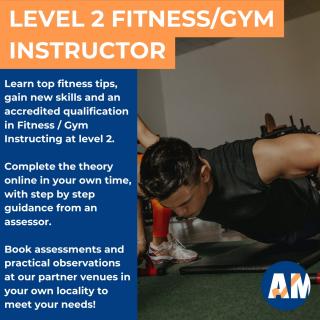 Ready to turn your fitness passion into a profession? 🏋️‍♂️💪 Level up with our Level 2 Fitness/Gym Instructing course! Learn, qualify, and transform. 🌟 Study online at your pace, guided by experts. 🖥️ Ace practical assessments at partner venues nearby! 📍 Your fitness journey starts NOW. 💼 Enroll today and let's crush those goals together! https://achievemoretraining.com/courses-qualifications/leisure-fitness#close