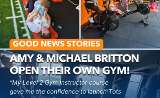 Good News Story - Amy & Michael Britton Open Their Own Gym!