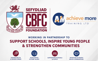 AMT and Colwyn Bay FC Foundation Launch PE & School Sport Apprentice Partnership for central North Wales