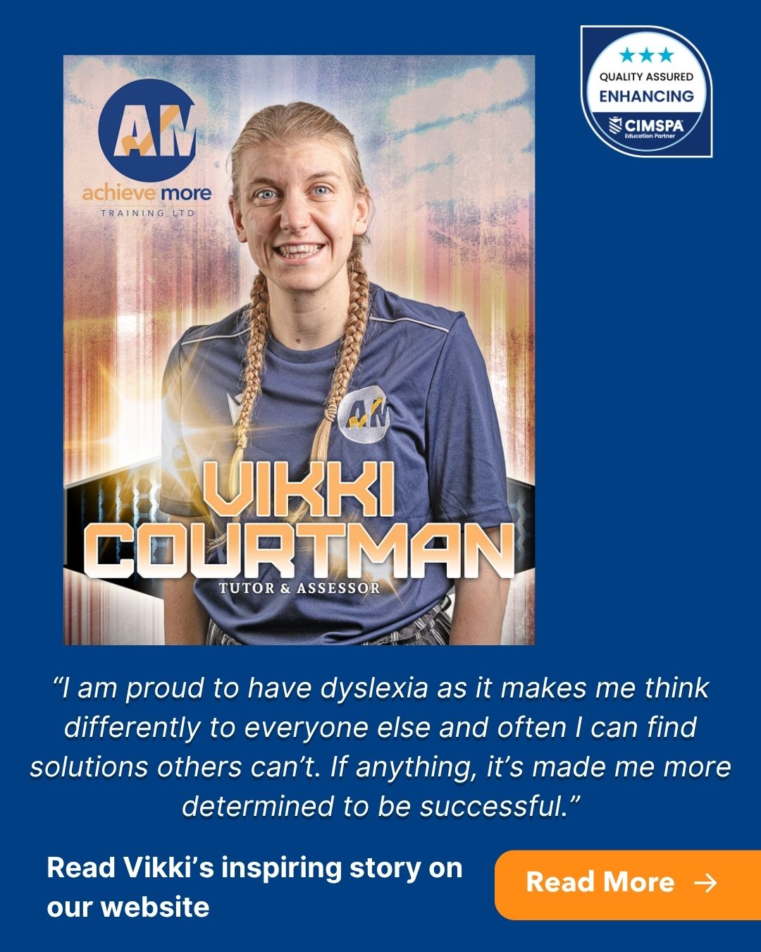 National Dyslexia Week - Vikki Courtman