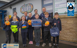 Johnston CP School win sport equipment competition